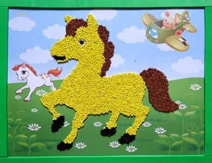 Handmade DIY EVA Creative Cartoon Pattern Decorative Painting for Kids