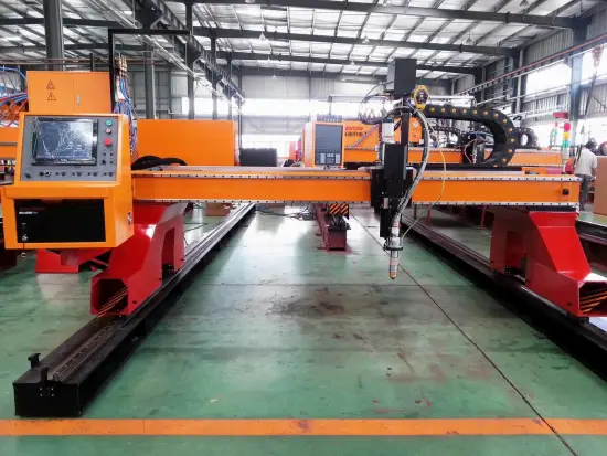 Linear Rail with Helical Rack and Pinion CNC Plasma Cutting Machine