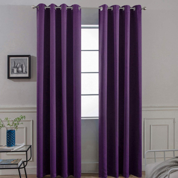 Purple Blackout Curtains 84 Inch Long
