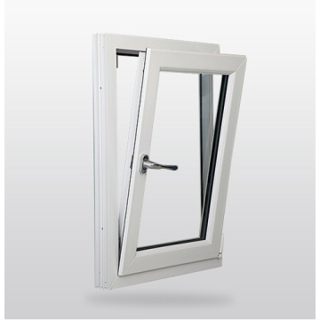 Minimalist Style Double Pane Tempered Glass Aluminum Windows featuring Tilt & Turn Functionality with Integrated Fly Screens