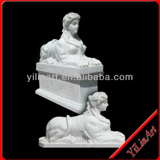 Garden Decorative Stone Sphinx Statue YL-R216