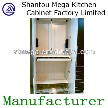 Wooden portable white lowes wardrobe