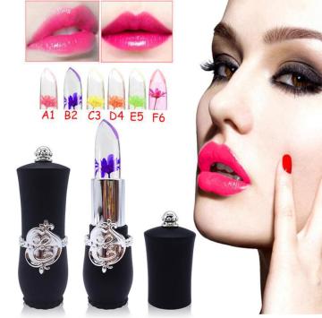 Rossetto trasparente con foglie d'oro con cambio di colore e proprietà di riparazione