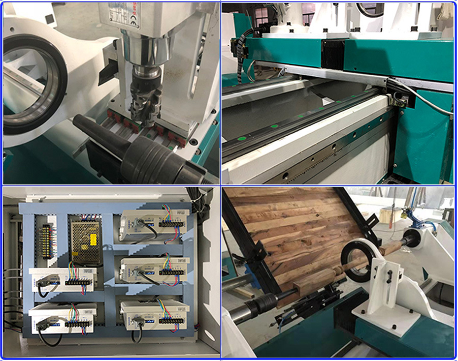 cnc lathe machine for wood 