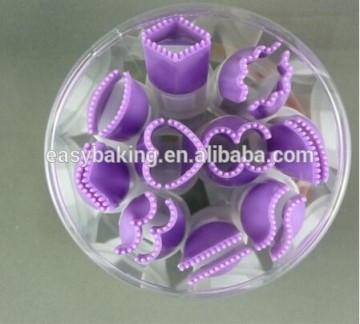 Plastic Gum Paste Fondant Cake Decorating Tools Cupcake Decorating Tools Fondant Crimper