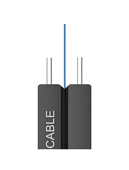 Indoor LSZH FRP FTTH Fiber Drop Cable Solution