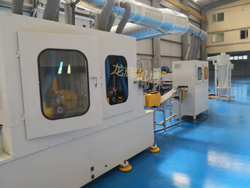 Brake pad electrostatic coating line