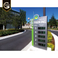 Projet de parc de stationnement de panneaux de garage personnalisés