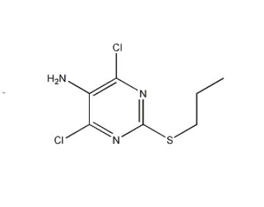 4,6-dicloro-2-propiltiopirimidina-5-amina 145783-15-9