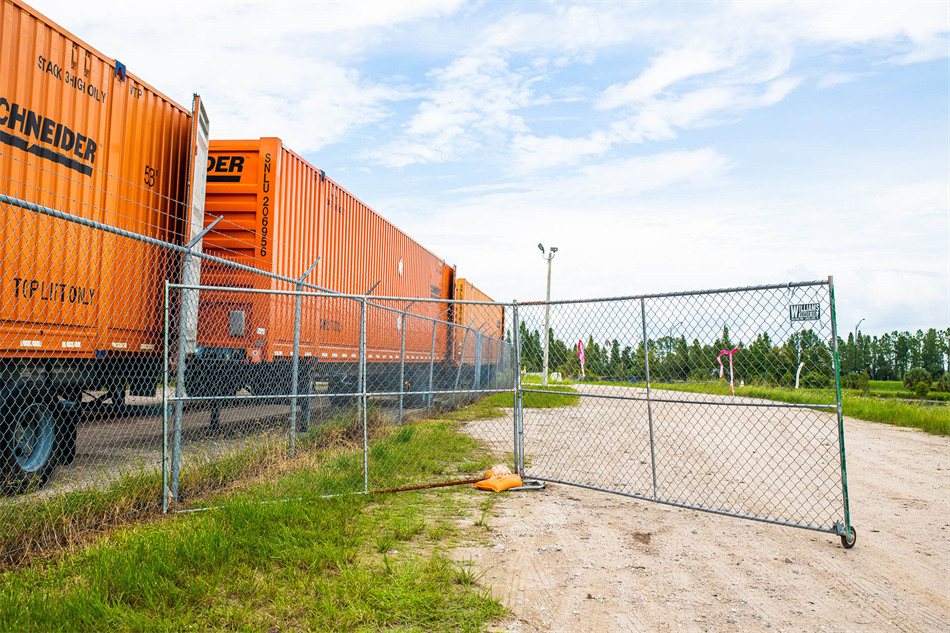 Tecnologia Fence a collegamento a catena zincato a caldo