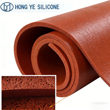 Thermally Stable Foamed Silicone Material