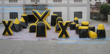 5 Man Inflatable Xtreme Paintball Inflatable Bunker Field