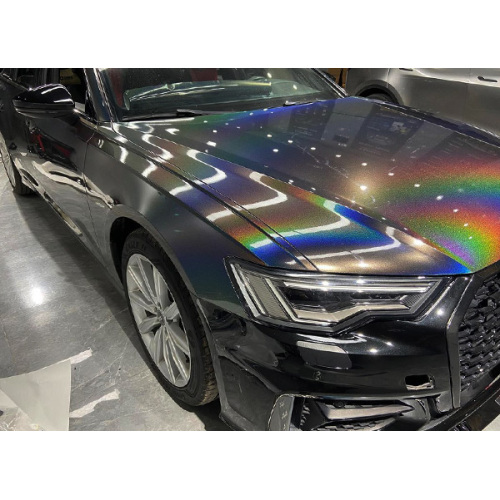 Gluaiseacht Rainbow Laser Gray Wrap Vinyl