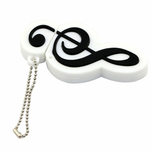 Mini music shape usb flash drive tools