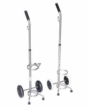 2 Wheel Rolling Rack/ Cart Carrier for Smallmedical Oxygen Cylinder