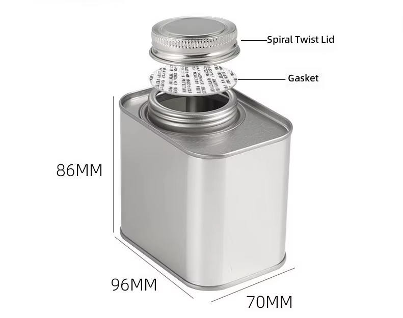 coffee powder tin cans