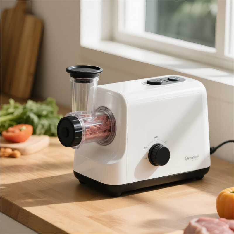 Small electric meat grinder