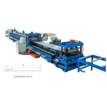 Corrugated Galvanized Curved Iron Machine for Grain Silo