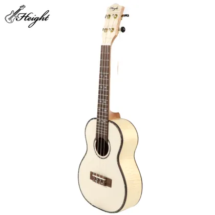 21\" Flamed Maple Wood Soprano Ukulele: A Premium Hawaiian Guitar