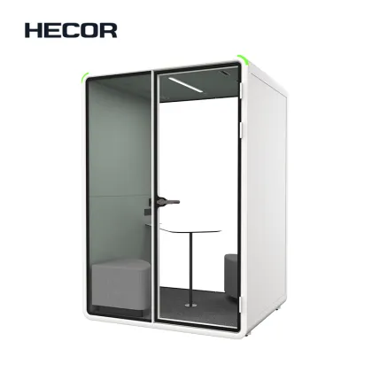 Compact Meeting Pod for Two People