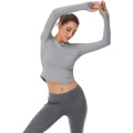 Women's Yoga Long Sleeve Workout T-Shirt