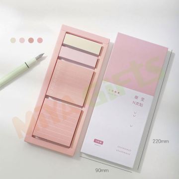 Customizable Square Sticky Note Dashboard Planner with Color Palette and Push-pull Box