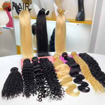 GS Wholesale: Natural Color Wavy Vietnamese Virgin Human Hair Extensions