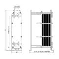 Intercambiador de calor para unidades montadas en la pared de buildforg