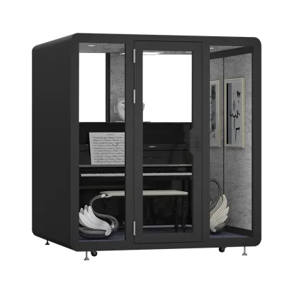 Quiet Soundproof Piano Practice Pod for Home