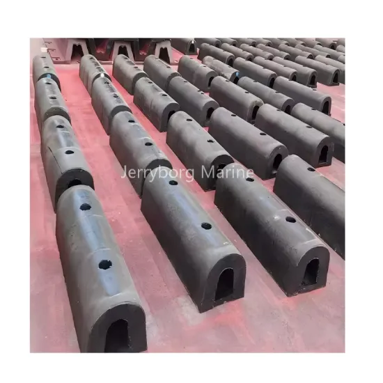 Long-Lasting Marine Rubber D-Type Fenders for Marine Applications