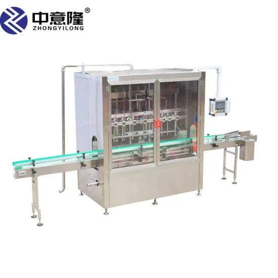 Automatic PET Bottle Filling and Gluing Machine Line for Liquid Oil and Glass Packaging