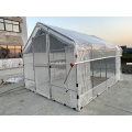 Quality assurance plastic garden poly tunnel greenhouse