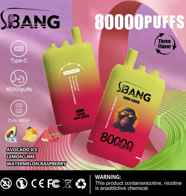 vape Bang Leader 80k พัฟ 3in1