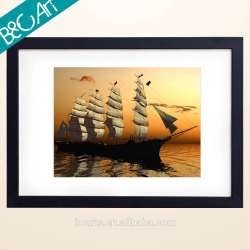 Wholesale seascape oil paintings of sailboats