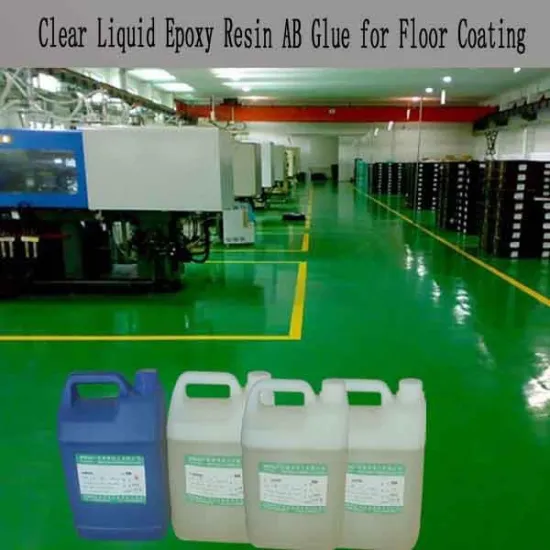 Liquid Epoxy Resin and Hardener for Factory Cement Floor Coating