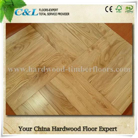 Various Style Solid Oak Wood Parquet Flooring From China