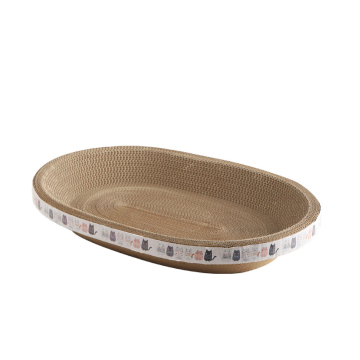 Durable Cat Scratcher: Lounge Bed, Cardboard, and Scratch Pad Bundle