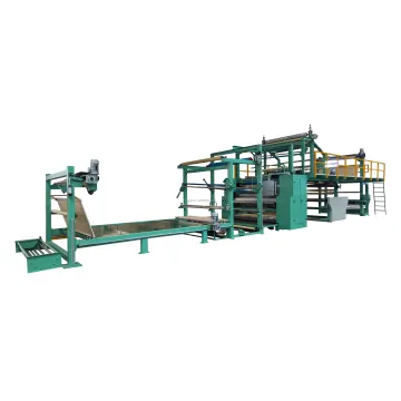 Hot Melt Glue Continuous Production PUR Laminating Machine