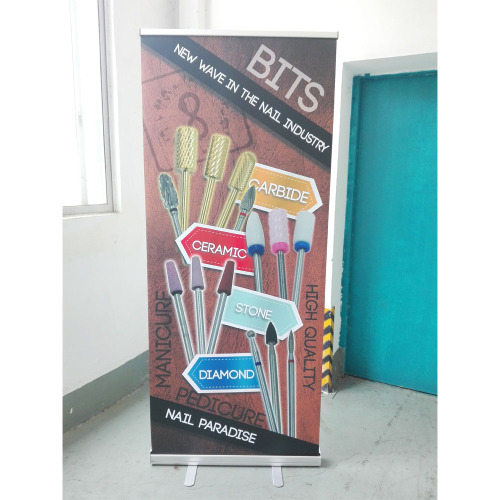 Outdoor Aluminum Alloy Roll Up Banner Stand