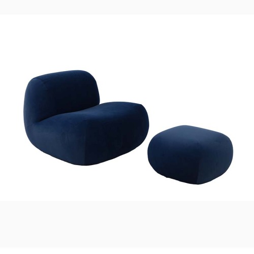 Ligne Roset Pukkaファブリックラウンジチェア