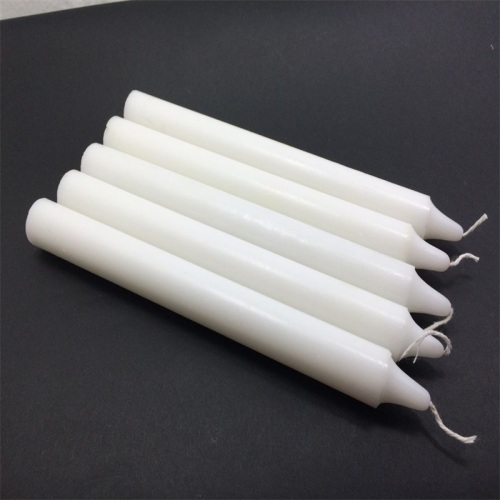 Hotel white stick candle for decoration