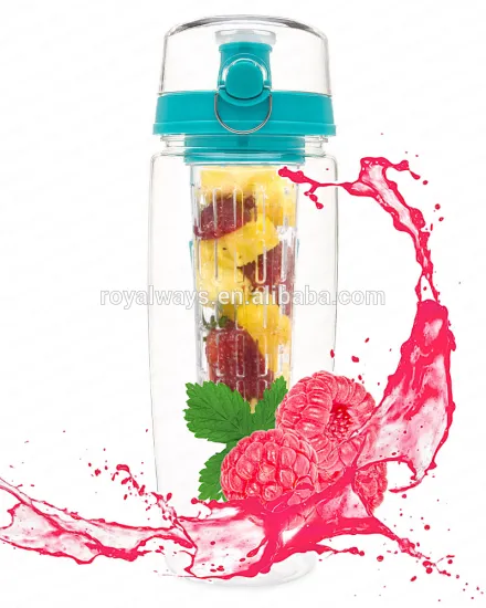 Tritan Plastic Sports Outdoor Health Fruit Drinking bottle