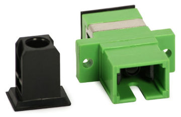 Simplex Optical Fiber Adapter , Sc / Apc Fiber 0.2 Db Insert Loss Optic Adapter