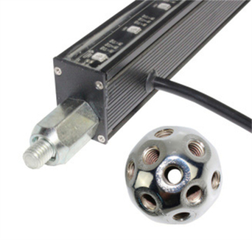 360 Degree DMX Multi-Color Waterproof Meteor Shower 3D Vertical Tubes
