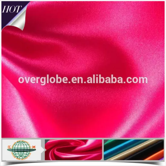 Dull Satin with Twist in 100% Poly Dyed Fabric