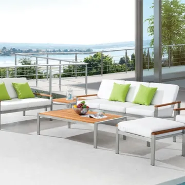 furniture for patio sofa set outdoor corner teak