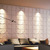 2015 green material emboosed 3D wall covering panel