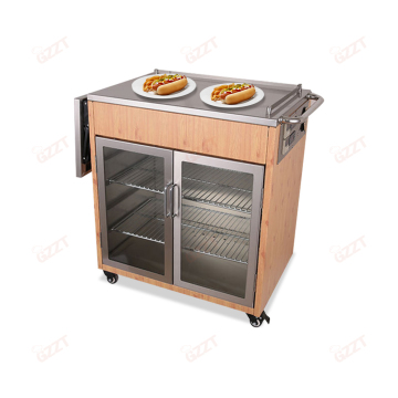 Hotel Banquet Hot Food Holding Cabinet Cart