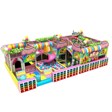 Commercial Wholesale Candy Theme Indoor Playground Equipment for Child School
