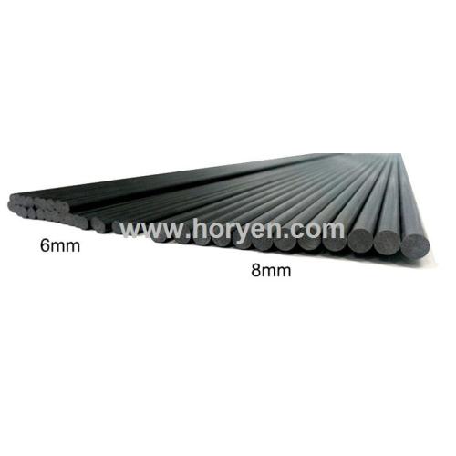 China 1mm-10mm custom pultruded carbon fiber sticks Manufactory